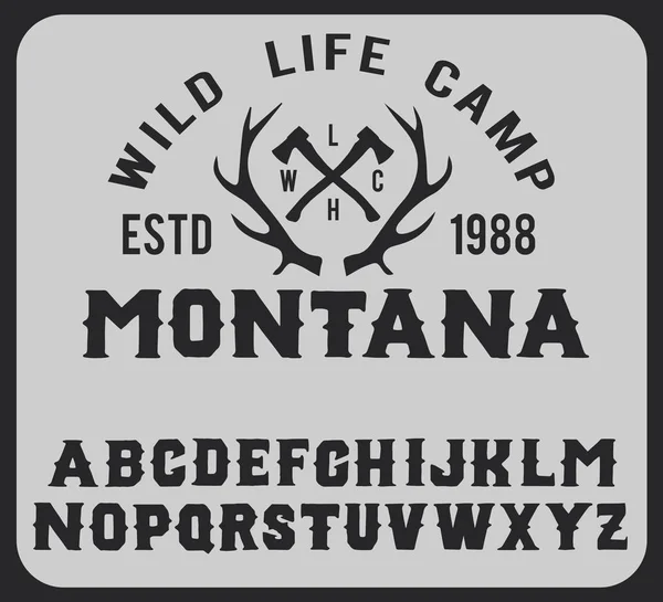 Montana — Stockvector