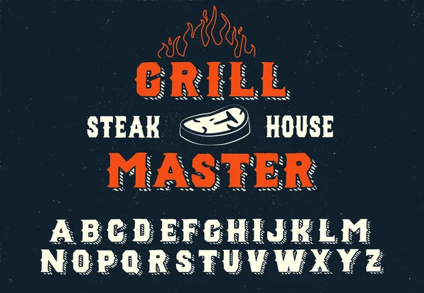 Grillmeister — Stockvektor