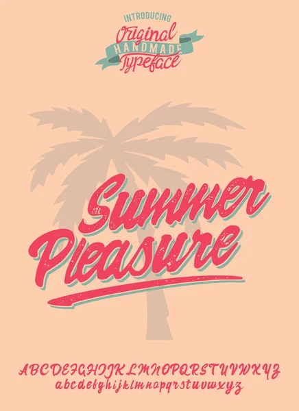 Summer Pleasure — Stock Vector