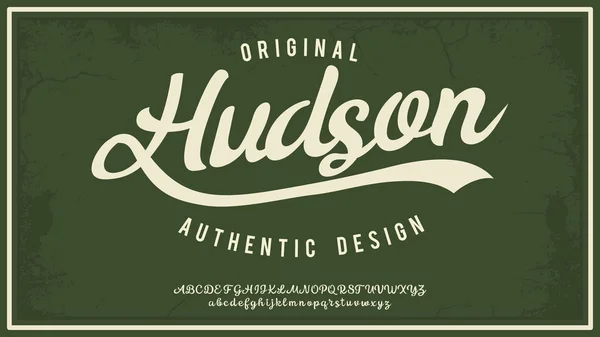 Hudsone. — Stockvektor
