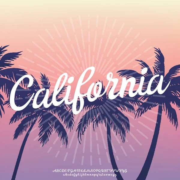 Californië. — Stockvector