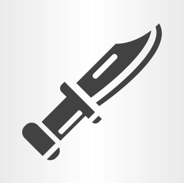 Bıçak düz simgesi 