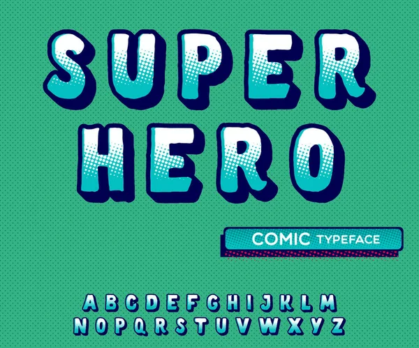 Super héroe . — Vector de stock