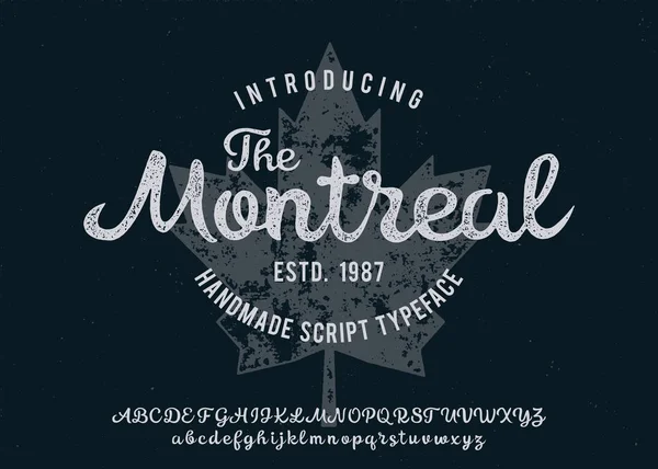 Montreal.. — Stok Vektör
