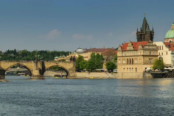 Pont Charles Dans Vieille Ville Prague — Photo