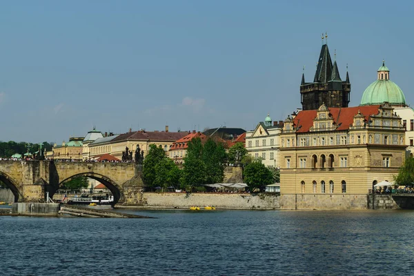 Karlsbrücke Der Prager Altstadt — Stockfoto