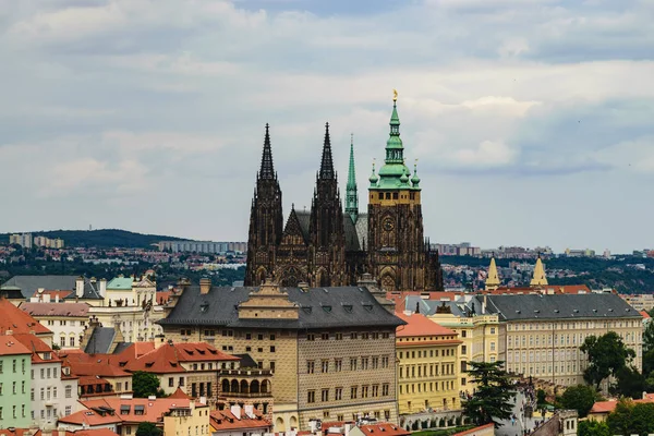Vitus Kathedrale Der Prager Burg — Stockfoto