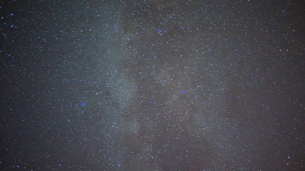 Lattea Con Stelle Nello Spazio Notte Cielo Stellato Tempo Nuvoloso — Foto Stock