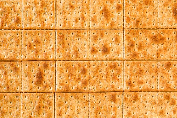 Full Frame Shot Many Whole Wheat Crackers — Stock Photo, Image