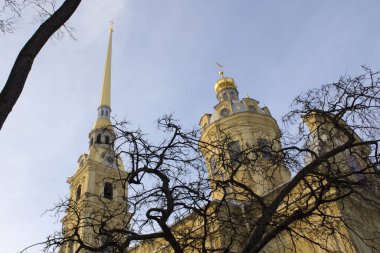 St. Petersburg 'daki Peter ve Paul kalesi.