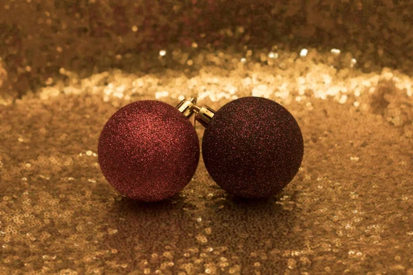 Christmas background and christmass balls — Stock Photo, Image