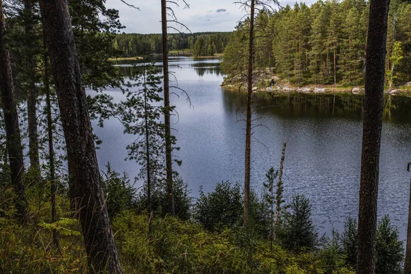 A beautiful Finish landscape taken in the region of a thousand lakes, in Finland.