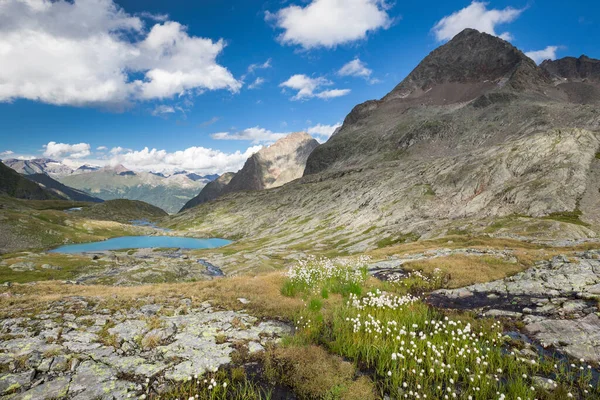 Alplerdeki Hohe Tauern Milli Parkı Ndaki Gradetal Gölü Nde Dağ — Stok fotoğraf