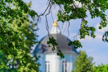Ünlü Rezerv Müzesi ve Tsaritsyno parkı. Moskova. Rusya