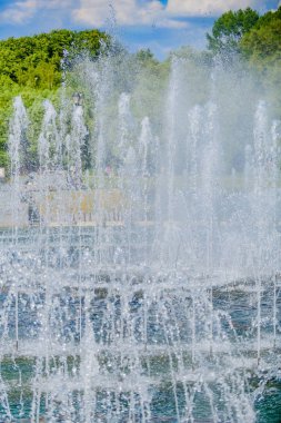 Ünlü Rezerv Müzesi ve Tsaritsyno parkı. Moskova. Rusya