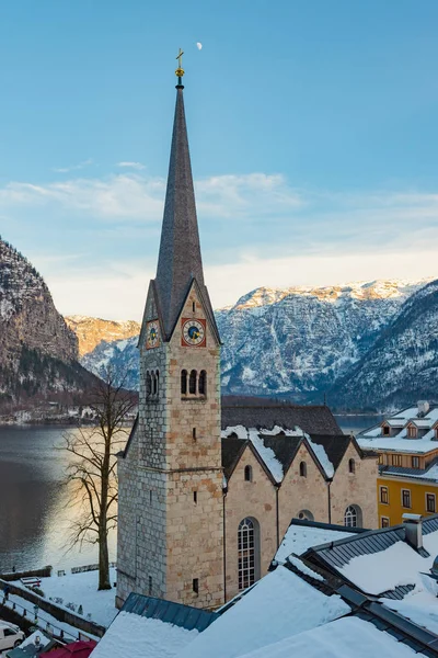 Austrian mountain village of Hallstatt. Austria — Stock Photo, Image