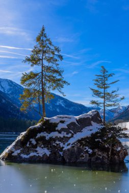 Hintersee Gölü. Bavyera. Almanya