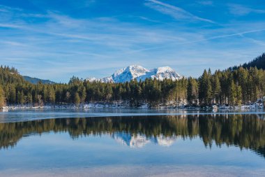Hintersee Gölü. Bavyera. Almanya