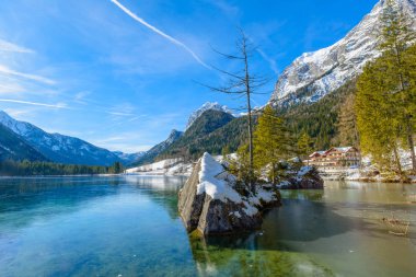 Hintersee Gölü. Bavyera. Almanya