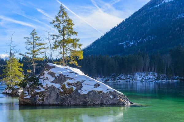 Lago Hintersee. Baviera. Paesi Bassi — Foto Stock