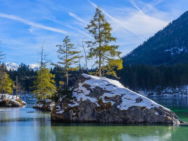 Lago Hintersee. Baviera. Paesi Bassi — Foto Stock