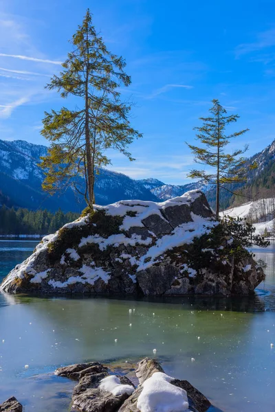 Lago Hintersee. Baviera. Paesi Bassi — Foto Stock