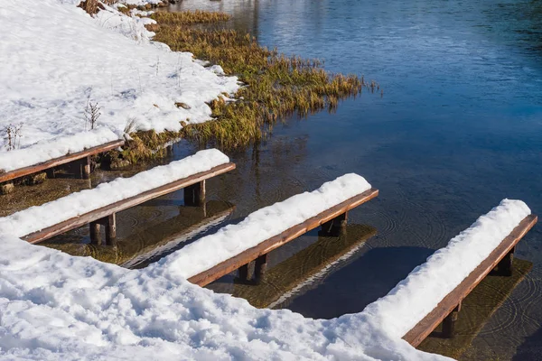 Lago Hintersee. Baviera. Alemania — Foto de Stock