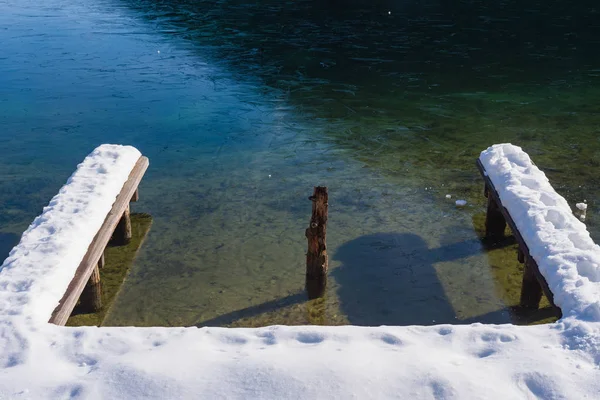 Lago Hintersee. Baviera. Alemania — Foto de Stock