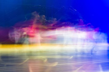 Dansta soyut hareket. Çocuk topluluğu. Moskova. Rusya