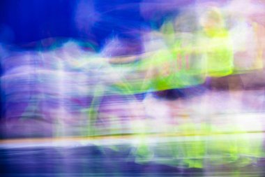 Dansta soyut hareket. Çocuk topluluğu. Moskova. Rusya