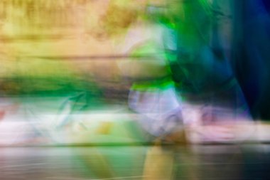 Dansta soyut hareket. Çocuk topluluğu. Moskova. Rusya