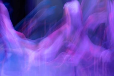 Dansta soyut hareket. Çocuk topluluğu. Moskova. Russi