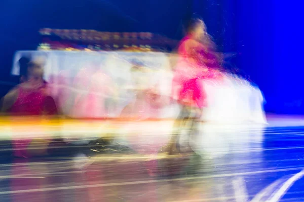 Movimento Abstrato Dança Conjunto Crianças Moscovo Rússia — Fotografia de Stock