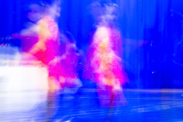 Movimiento Abstracto Danza Conjunto Niños Moscú Rusia —  Fotos de Stock