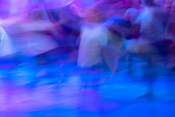 Abstract movement in the dance. Children ensemble. Moscow. Russi — Stock Photo, Image