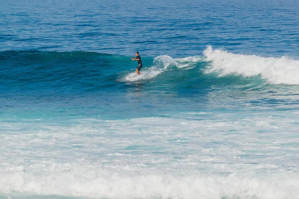 Santa Buon Posto Bodyboard Surf Lanzarote Isole Canarie Spagna — Foto Stock