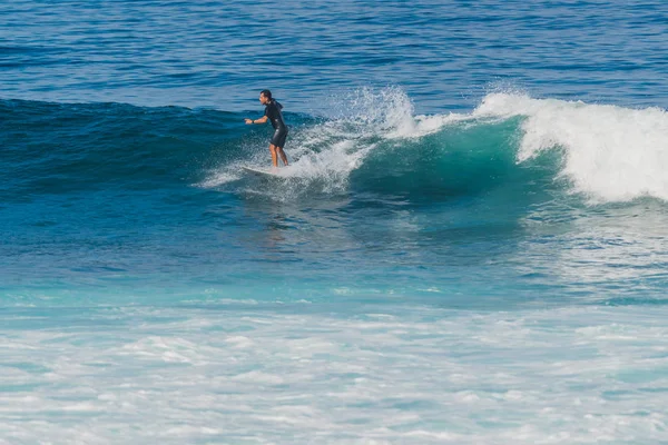 Santa Buon Posto Bodyboard Surf Lanzarote Isole Canarie Spagna — Foto Stock