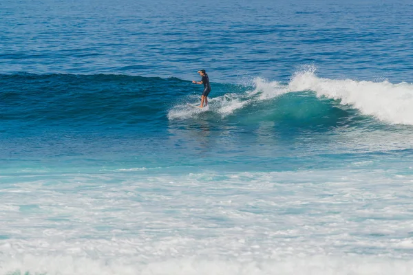 Santa Egy Hely Bodyboarding Szörf Lanzarote Kanári Szigeteken Spanyolország — Stock Fotó