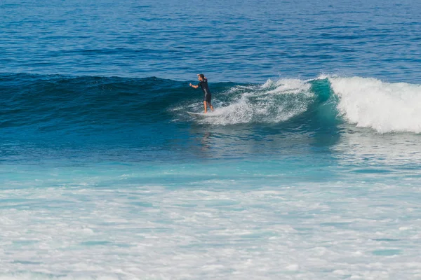 Santa Een Goede Plek Voor Bodyboarden Surfen Lanzarote Canarische Eilanden — Stockfoto