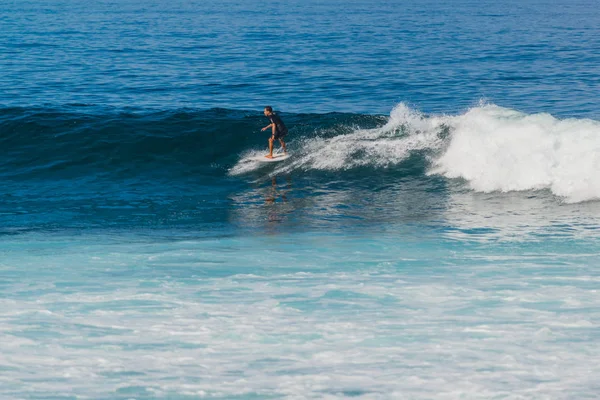 Santa Bom Lugar Para Bodyboard Surf Lanzarote Ilhas Canárias Espanha — Fotografia de Stock