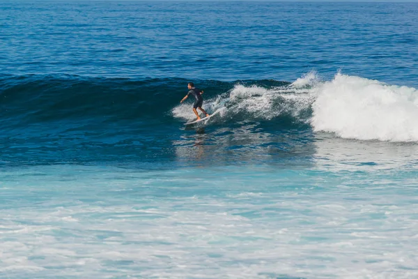 Santa Dobrým Místem Pro Bodyboarding Surfování Lanzarote Kanárské Ostrovy Španělsko — Stock fotografie