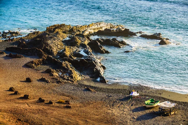 Ostrov Lanzarote Mezi Ostatními Kanárskými Ostrovy — Stock fotografie