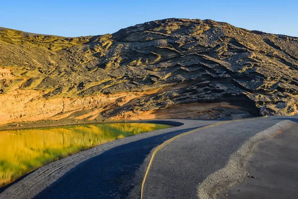 Ostrov Lanzarote Mezi Ostatními Kanárskými Ostrovy — Stock fotografie