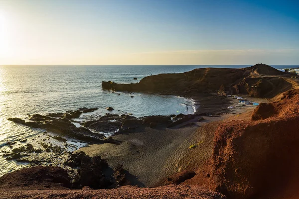 Ilha Lanzarote Diamante Entre Outras Ilhas Canárias — Fotografia de Stock