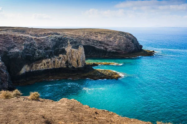 Lanzarote Szigete Egy Gyémánt Kanári Szigetek Között — Stock Fotó