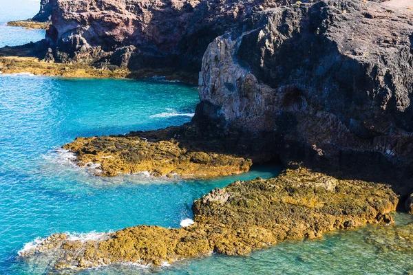 Ostrov Lanzarote Mezi Ostatními Kanárskými Ostrovy — Stock fotografie