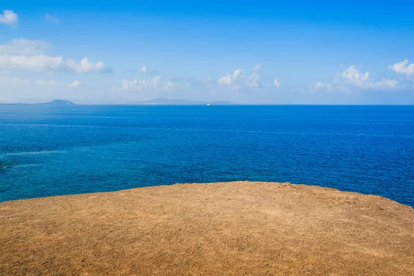 Lanzarote Szigete Egy Gyémánt Kanári Szigetek Között — Stock Fotó