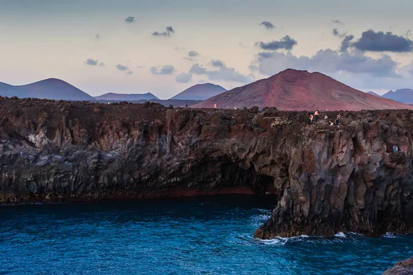 Lanzarote Diamant Bland Andra Kanarieöarna Spanien — Stockfoto