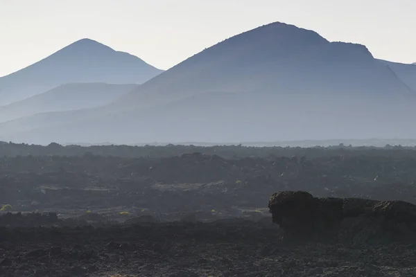 Lanzarote Szigete Egy Gyémánt Kanári Szigetek Között Spanyolország — Stock Fotó