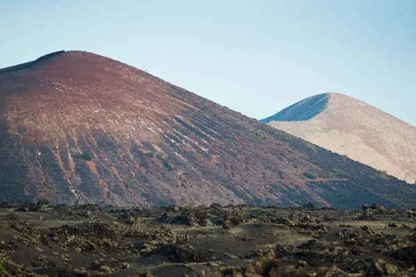 Lanzarote Szigete Egy Gyémánt Kanári Szigetek Között Spanyolország — Stock Fotó